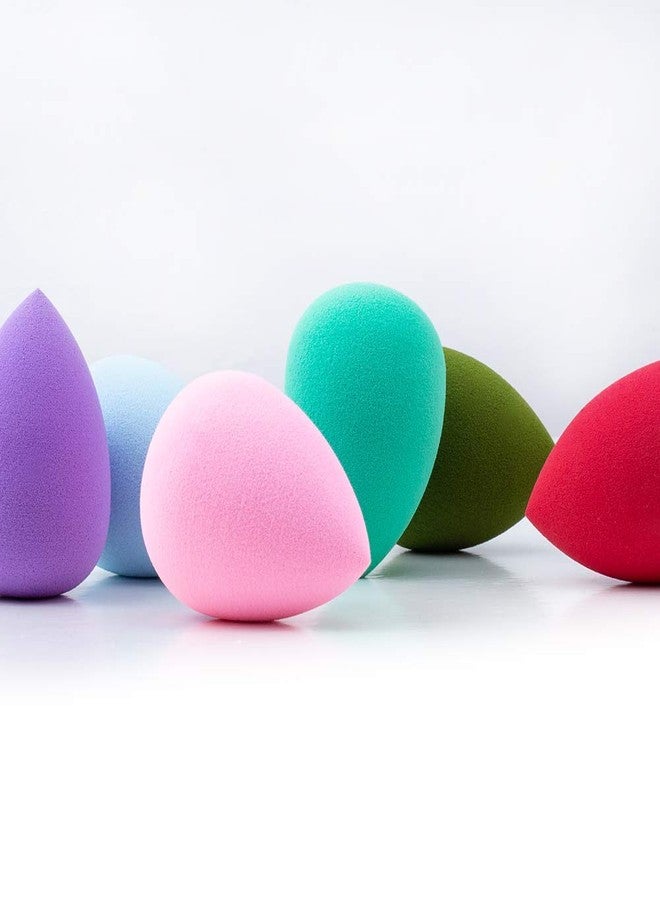RECTYO GALLERY 8 PCS Makeup Sponge 8 Pcs Cosmetics Beauty Blender Latex Free and Vegan Puffs for Foundation,Liquid, Cream, and Powder with Sponge Holder Box (MULTICOLOR) - Image 5