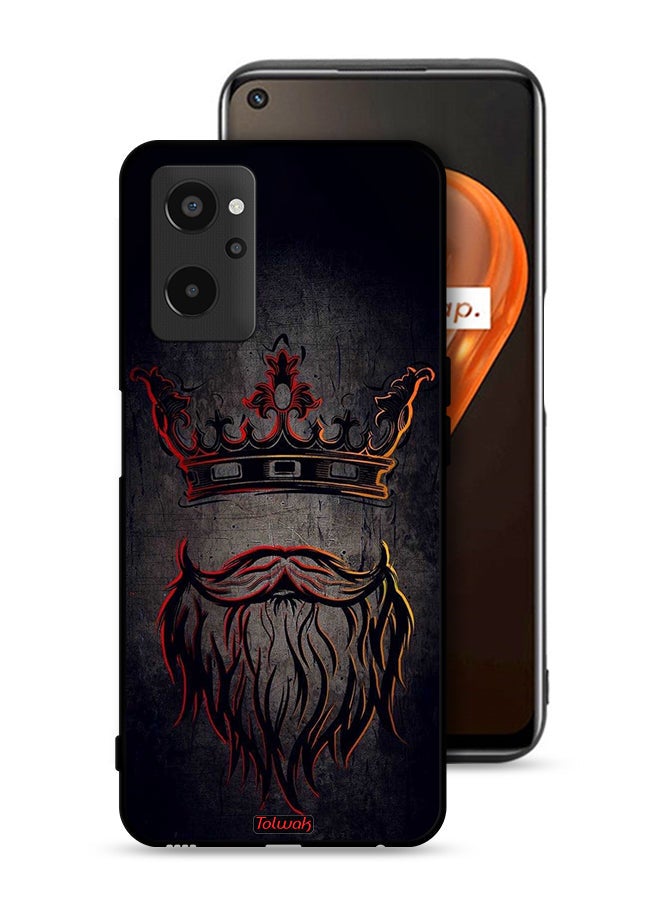 Tolwak Realme 9i 4G Protective Case Cover King Artwork - Image 1