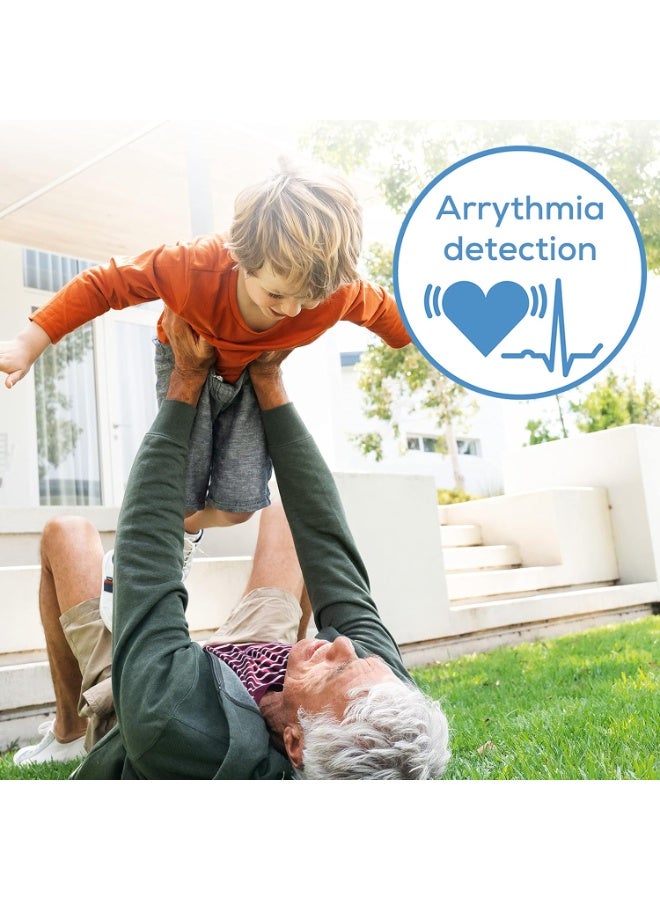 بيورير جهاز قياس ضغط الدم Beurer BM57 للذراع العلوي – كفة كبيرة حتى 43 سم، اتصال بالتطبيق، كشف اضطراب النبض، وشاشة ملوّنة لسهولة القراءة - Image 2