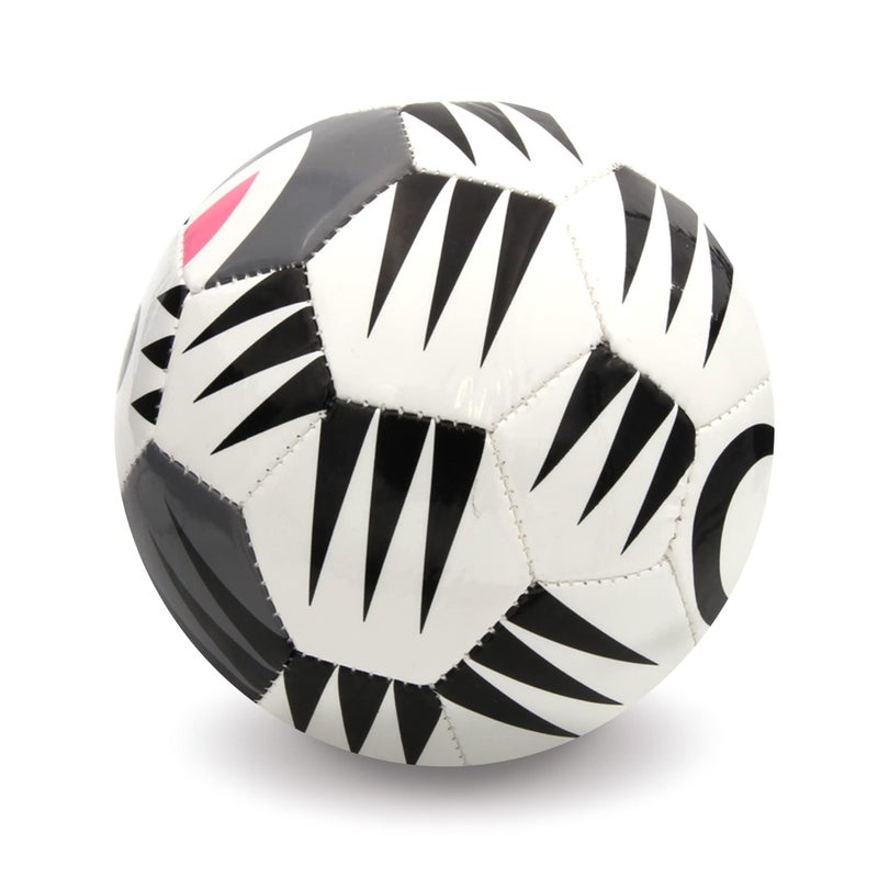Daball (Size 1, Happy, The Zebra) - Toddler Soft Soccer Ball - Image 2