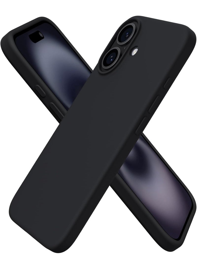 جراب لهاتف iPhone 17 مصنوع من جل السيليكون السائل الناعم، حماية كاملة للجسم ضد الصدمات، غطاء غير لامع، بطانة ناعمة من الألياف الدقيقة، جراب خلفي نحيف لهاتف iPhone 17 - Image 1