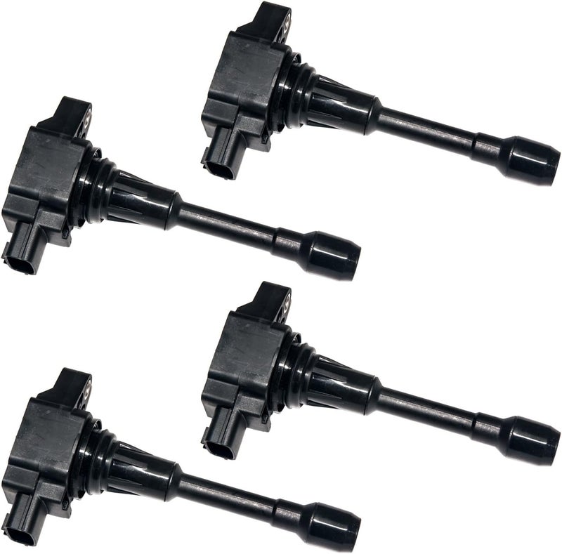 MAS Set of 4 Ignition Coils for Nissan and Infiniti Vehicles - Image 1
