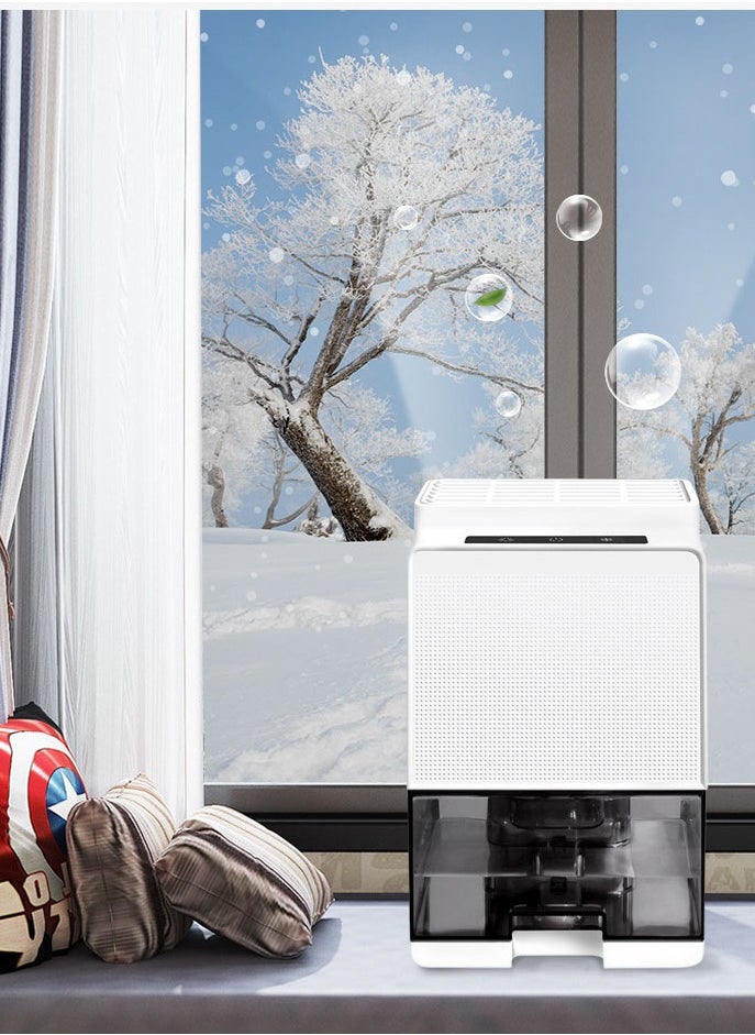 Arabest - Dehumidifier, 1000ml Small Dehumidifiers for Room for Home, Quiet with Auto Shut Off, Dehumidifiers for Bedroom, Bathroom, RV, Closet - Image 1