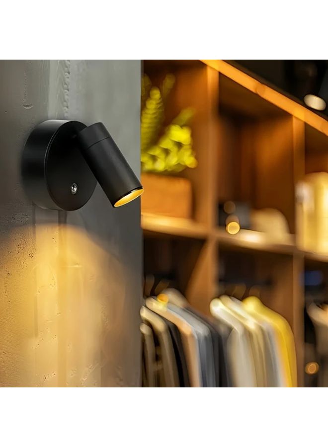 PP Home Goodies Wireless Spotlight 360 Rotating Night Light USB Rechargeable Magnetic Desk Lamp - Image 2