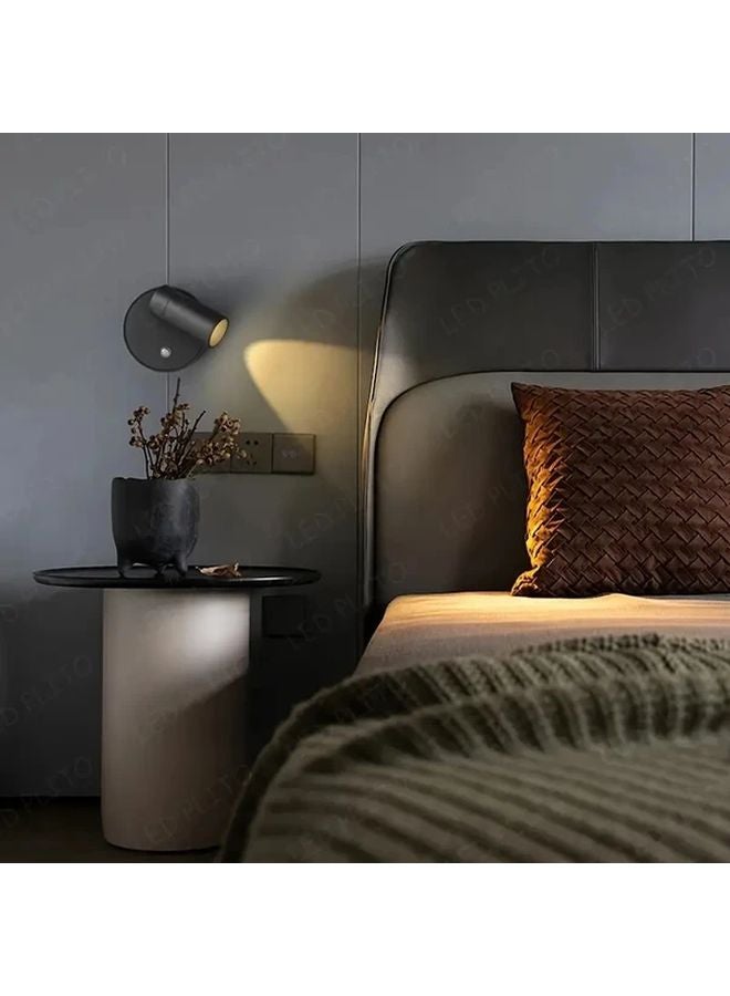 PP Home Goodies Wireless Spotlight 360 Rotating Night Light USB Rechargeable Magnetic Desk Lamp - Image 4