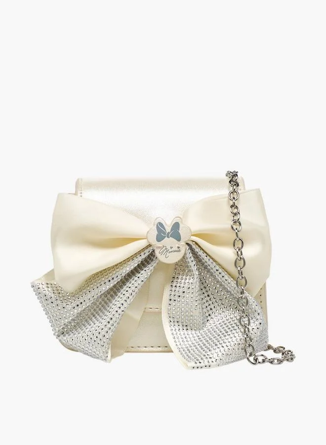 ديزني Minnie Mouse Crossbody Bag With Chain Strap