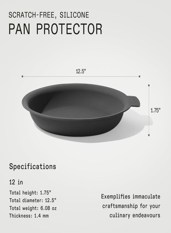 Madein Made In Cookware | 12" Frying Pan Protector | Molded Silicone | Dishwasher Safe | Graphite - Image 5