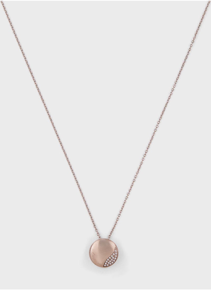 CALVIN KLEIN - Molten Pebble Necklace - Image 1