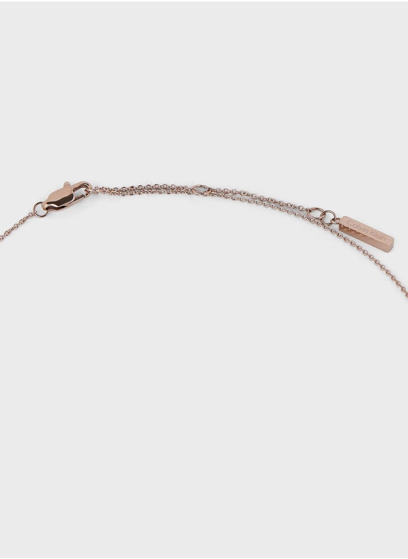 CALVIN KLEIN - Molten Pebble Necklace - Image 1