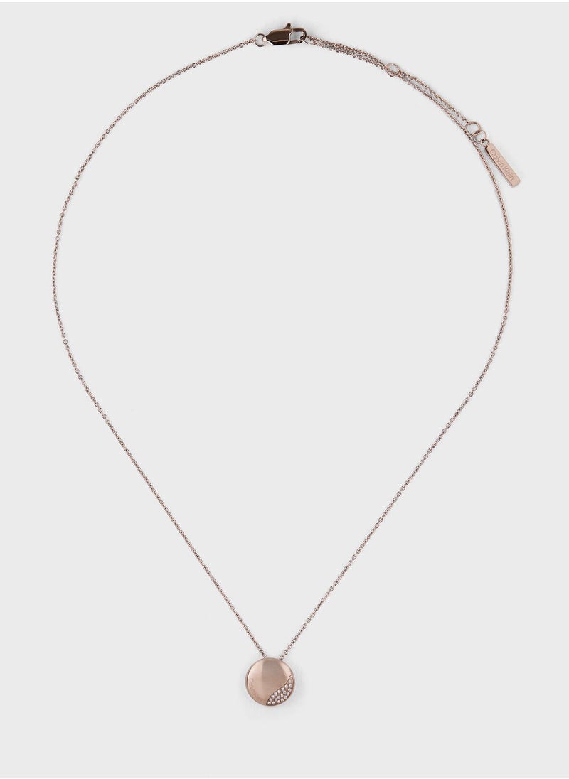 CALVIN KLEIN - Molten Pebble Necklace - Image 1