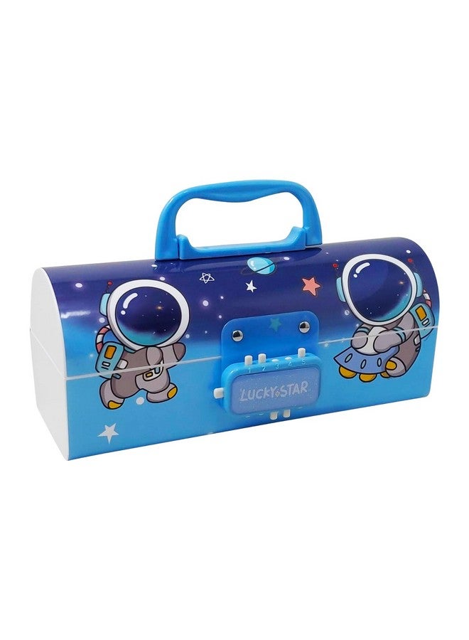 PARTEET Pencil Box with Code Lock Pen Case Large Capacity Multi-Layer Multi-Function Storage Bag Secret Compartment Pencil Box (Assorted) - Image 1