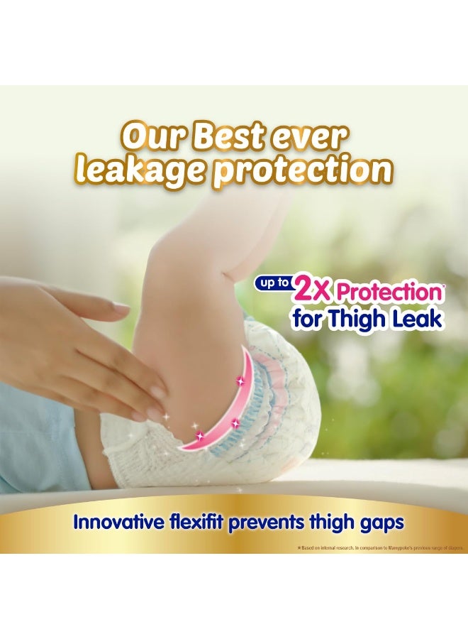 MamyPoko Pants Extra Absorb Baby Diapers, Small (S Size) | 4-8 kg | 66 Count |Deep Sleep Diapers| Soft Gentle fit |Deep Absorbent Crisscross | Skin Friendly with Coconut Oil - Image 4