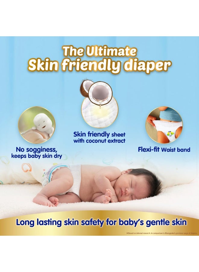 MamyPoko Pants Extra Absorb Baby Diapers, Small (S Size) | 4-8 kg | 66 Count |Deep Sleep Diapers| Soft Gentle fit |Deep Absorbent Crisscross | Skin Friendly with Coconut Oil - Image 5