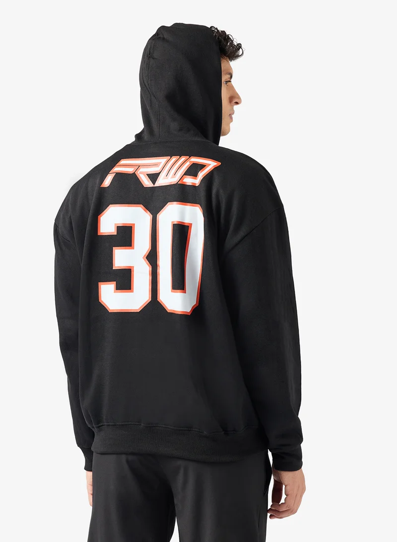 FRWD Oversized Graphic Hoodie