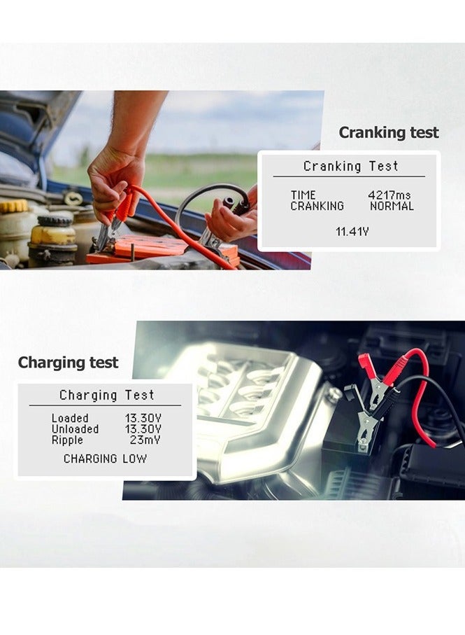 Ancel Ancel BST100 Car Battery Tester Multi Languages 12V - Image 5