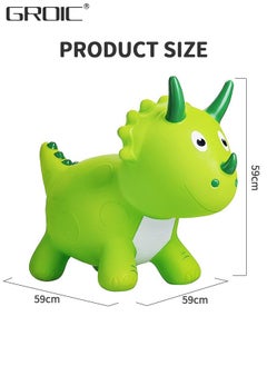 Dinosaur Bouncy Horse Hopper,Bouncy Horse,Bouncing Animals Hopper for Toddlers or Kids, Ride on Rubber Jumping Toys - pzsku/Z32428E1EDE6F2D9B87A7Z/45/_/1692762083/3ce5ff25-e7d7-40e9-a981-92886b709e28