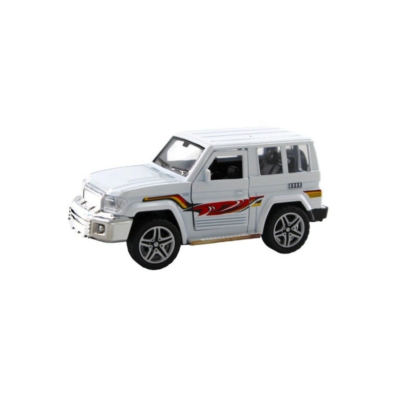 Land Cruiser Jeep Pull back Metal Car Zinc Alloy For Boys Girls Gift - Image 3