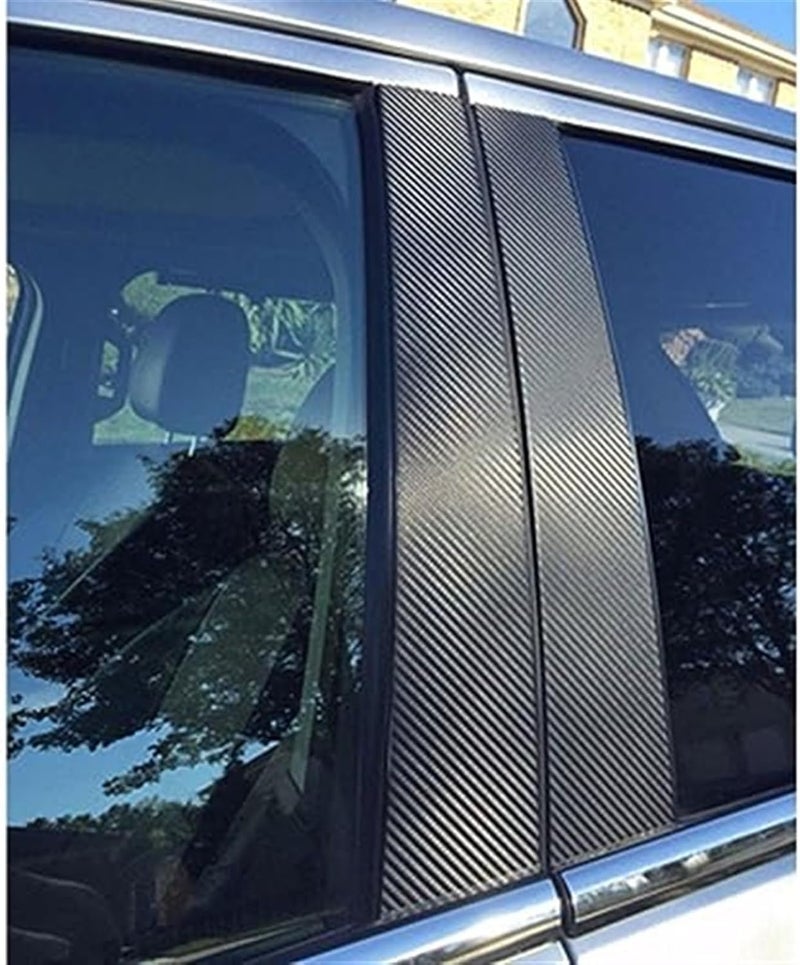 Wivplex Carbon Fiber Car Window Trim Cover for HR-V 2023 - Image 3