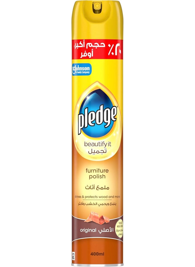 بليدج ملمع أثاث أصلي متعدد الروائح 400 مل