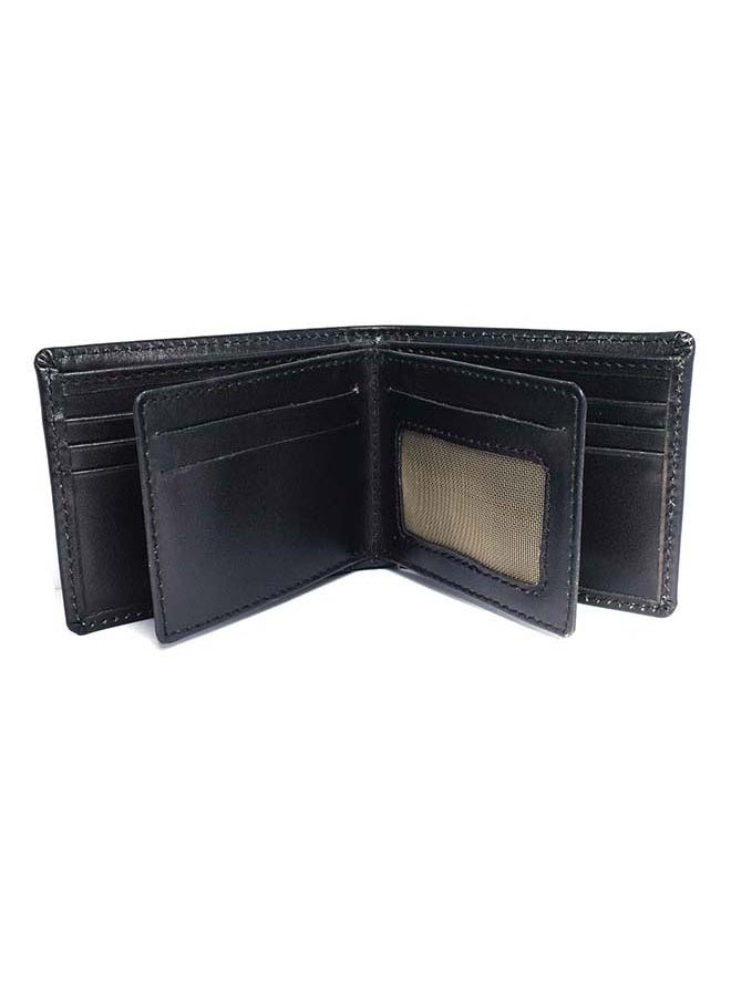 immatgar immatgar Fashionable Durable Egyptian Cowhide luxury Wallet multifunctional many card holder coin purse with zipper Gifts for men and dad (Black - Casual 5)  - Image 2