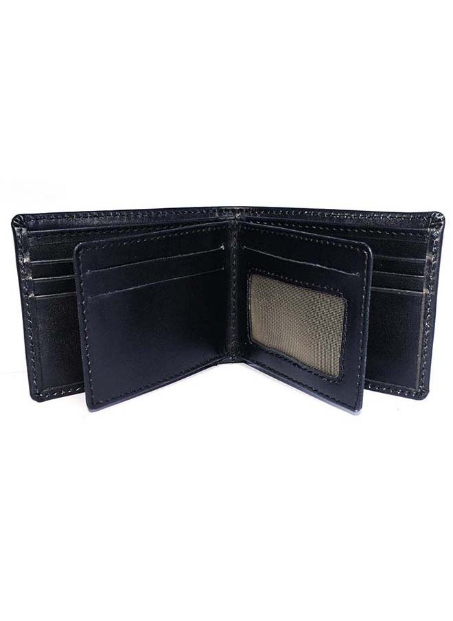 immatgar immatgar Fashionable Durable Egyptian Cowhide luxury Wallet multifunctional many card holder coin purse with zipper Gifts for men and dad (Black - Casual 5)  - Image 3