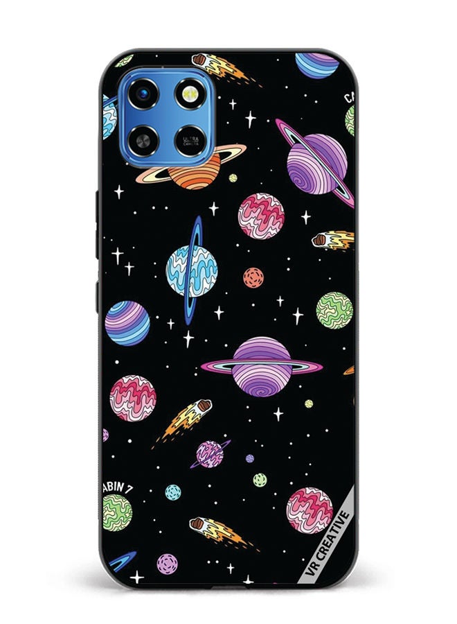 VR CREATIVE Protective Case Cover For Infinix Smart 6 HD Astronaut Design Multicolour - Image 1