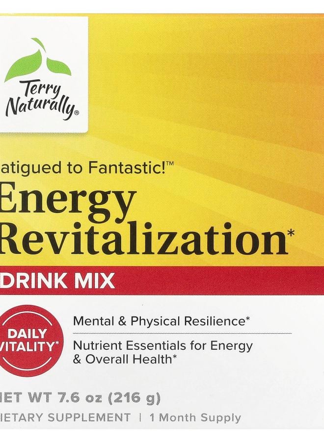 Terry Naturally من التعب إلى الرائع!™ مزيج مشروب تنشيط الطاقة 7.6 أونصة (216 جرام) - Image 1