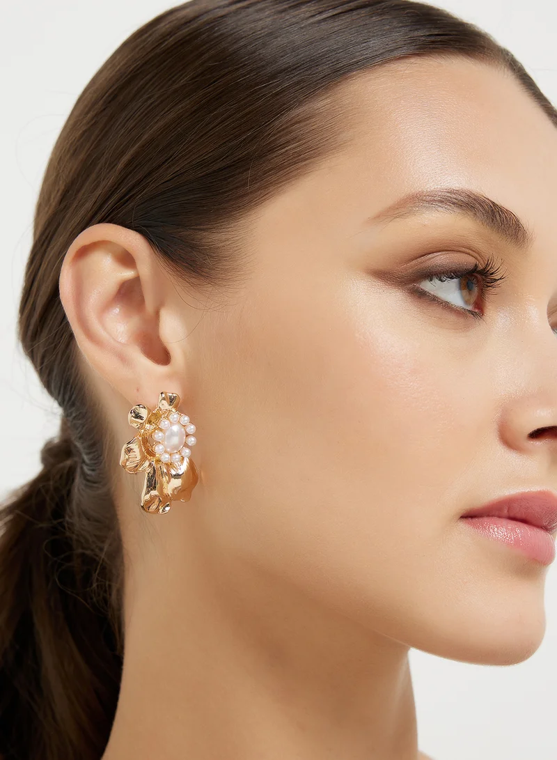 ELLA Floral Stud Earrings