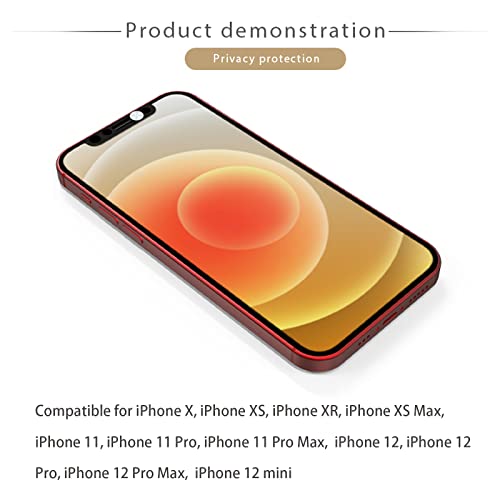 EYSOFT Phone Front Camera Cover,Webcam Cover Compatible for iPhone X/XR/XS/XS Max, iPhone 11/11 Pro/11 Pro Max,iPhone 12/12 Mini /12Pro /12Pro Max,Protect Privacy and Security,Not Affect Face ID - Image 2