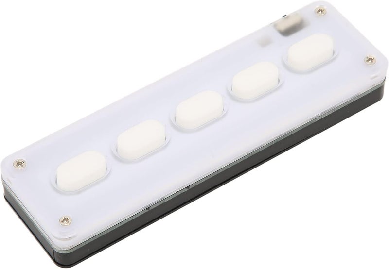 5 Keys Programmable Keys Tequisable (White) - Image 2
