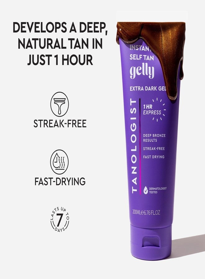 Tanologist Express Self Tan Gel- Extra Dark, 6.76 fl. oz/200 ml Tube - Image 4