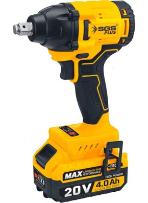 SGS Cordless Impact Wrench Set 20 Volt / 2 Amp 5502  - Image 1