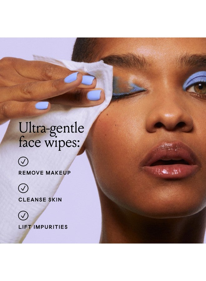 Billie Illie Wonder Wipes Makeupremoving Face Wipes With Hyaluronic Acid And Witch Hazel 25 Count  - Image 3