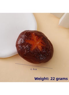 Various Kinds Of Artificial Vegetables, Broccoli, Mushrooms, Corn Cobs, Lettuce, Cucumber Slices, Green Beans, Lotus Root Slices, Onion Slices, Kelp Knots-Color:Roasted Mushroom-Specifications:Figure