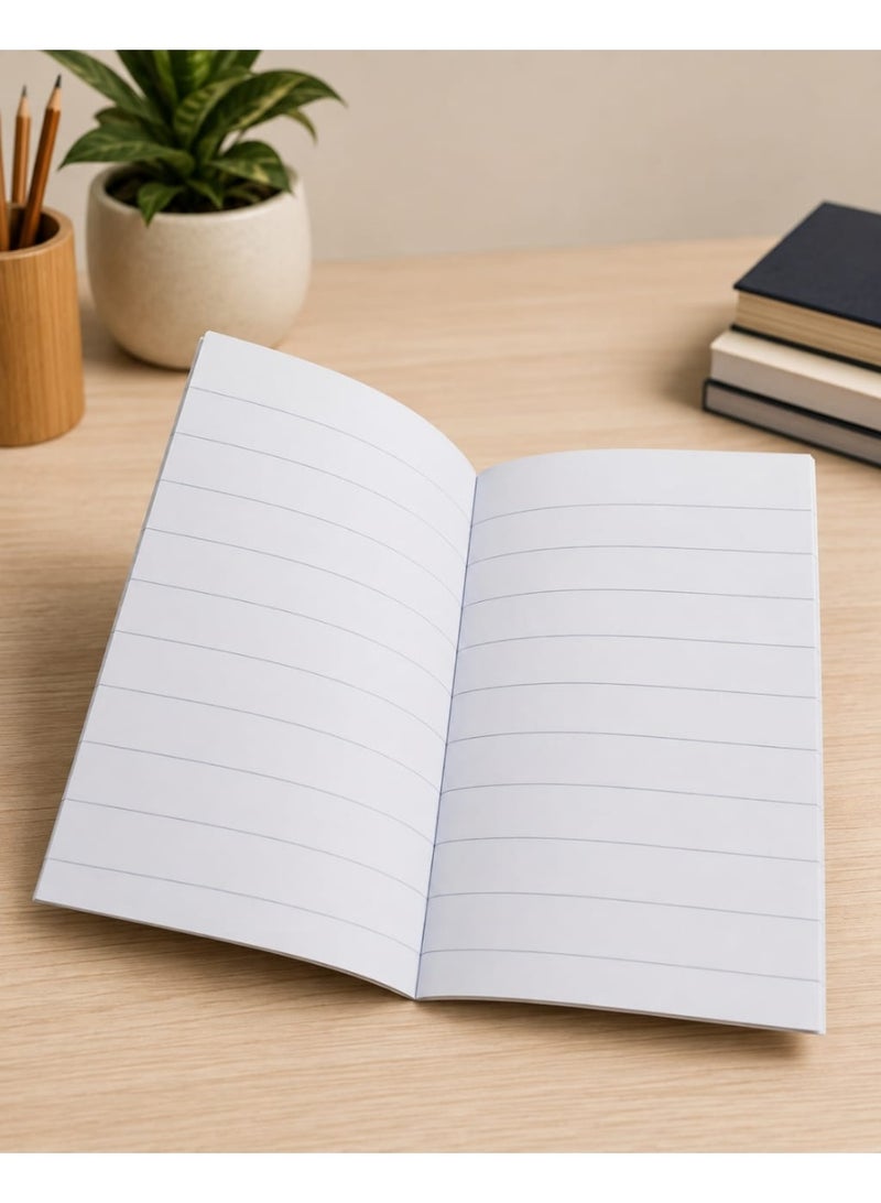 Pack of 20 notebooks (9-line, 28 sheets, 16x22.5 cm); features a cover with cartoon graphics, white paper, a sturdy cover, and assorted designs. - Image 3