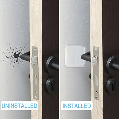 Ketmart Door Stopper Silicone Handle Bumpers Self Adhesive Wall Protector Door Knob Stops for Wall Furniture Accessories[8PCs] - Image 4