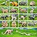 SCAHOW 18Pcs Forest Animals Figures Plastic Woodland Creature Toy Figurines for Kids Boys Girls 35 612 Small Jungle Animal Baby Figurines for CakeCupcake Topper Birthday Gift - Image 4