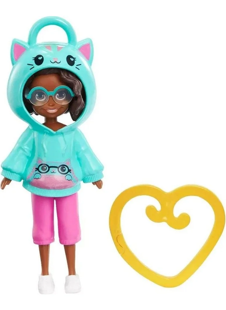 باربي Polly Pocket Hooded Dolls