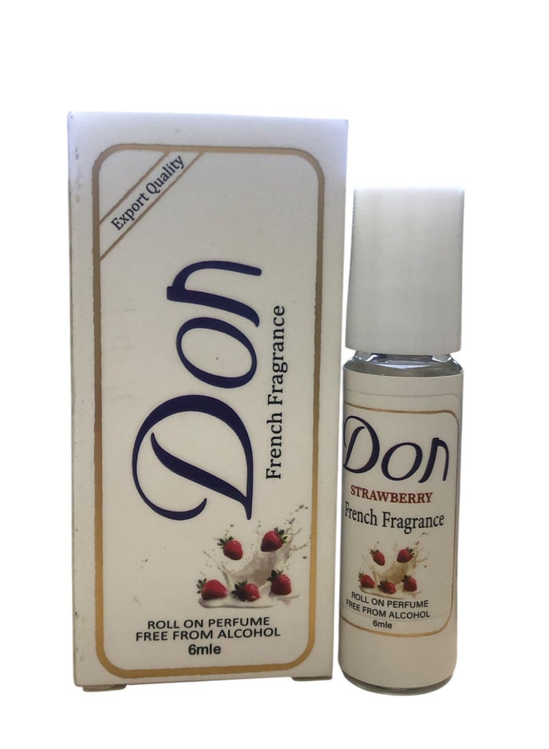 Don French Fragrance Strawberry 6ml