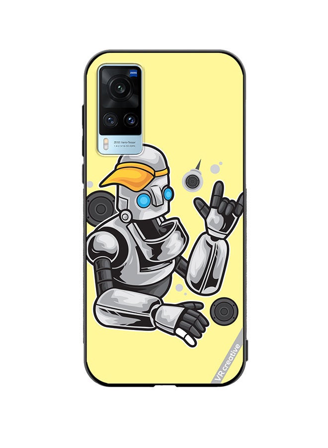 VR CREATIVE Protective Case Cover For Vivo X60 Cool Robot Design Multicolour - Image 1