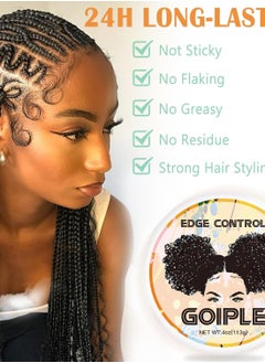 Goiple Natural 10 in 1 Chebe Oil Moisturizer for Hair Growth, Scalp, and All Hair Types, with African Chebe Powder and Edge Control Wax for Women Strong Hold  - Image 4