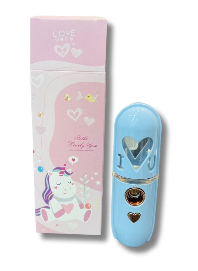 China - Air Humidifier Handy Replenishing Home Rechargeable Mini Mist Portable Water Nano Sprayer Face Spray - Image 1