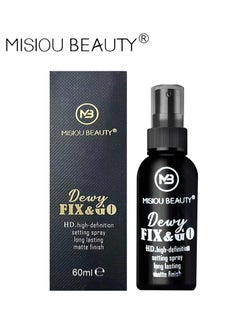Makeup Setting Spray,HD High Definition Setting Spray,Long-Lasting Water and Sweat Proof Control Oil,Non-Fading,Matte, Lightweight,Moisturising, Hydrating And Refreshing Makeup Setting Spray,Fine Mist