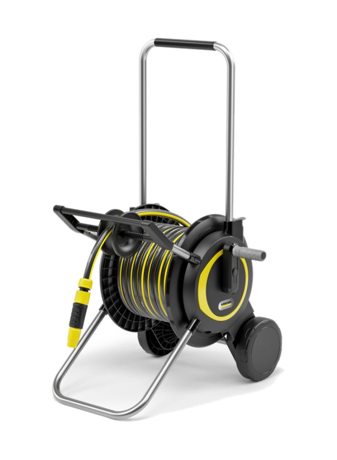 KARCHER مجموعة عربة خرطوم Ht 4.20 مع خرطوم 20م 1/2" وملحقات، تصميم مستقر، تخزين مدمج - Image 1