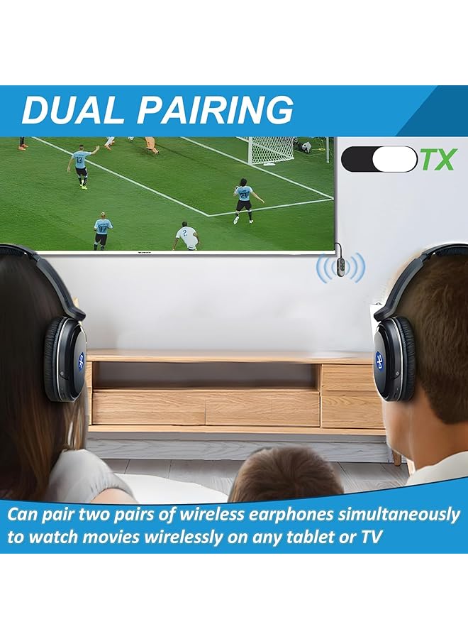 KASTWAVE In 1 Bluetooth Transmitter 5.3 Bluetooth Receiver, For Hifi, Amplifiers, Aux Bluetooth Receiver, With 3.5Mm Aux Audio Jack, For Home Stereo, Airplane, Ipad/Tablets - Image 5