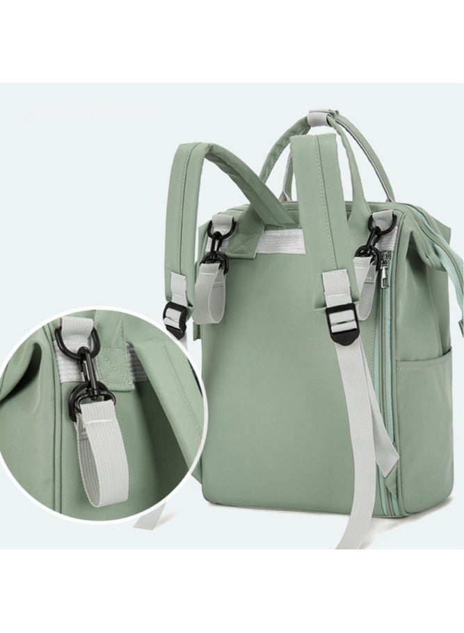 Multi Compartment Mommy Backpack Waterproof Stain Resistant with Hidden Pockets Portable Travel Nappy Backpack for Outdoor Use - Image 2