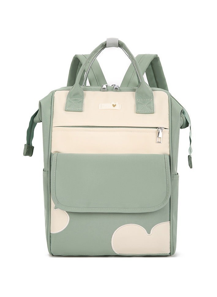 Multi Compartment Mommy Backpack Waterproof Stain Resistant with Hidden Pockets Portable Travel Nappy Backpack for Outdoor Use - Image 1