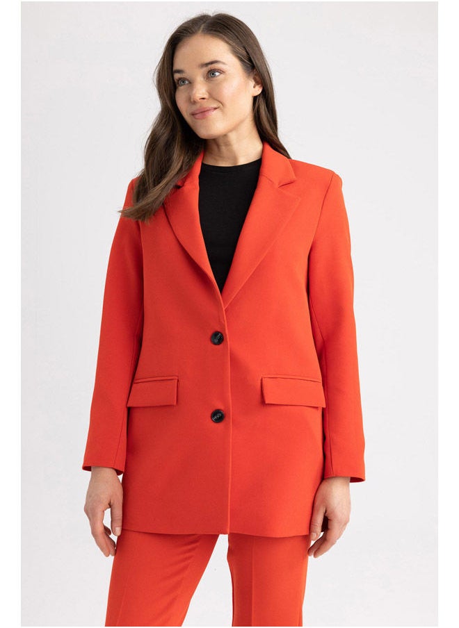 DeFacto - Woman Regular Fit Long Sleeve Blazer - Image 1