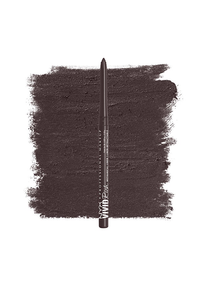 NYX PROFESSIONAL MAKEUP قلم تحديد ميكانيكي غني بالحيوية - توباز سموكين - Image 1