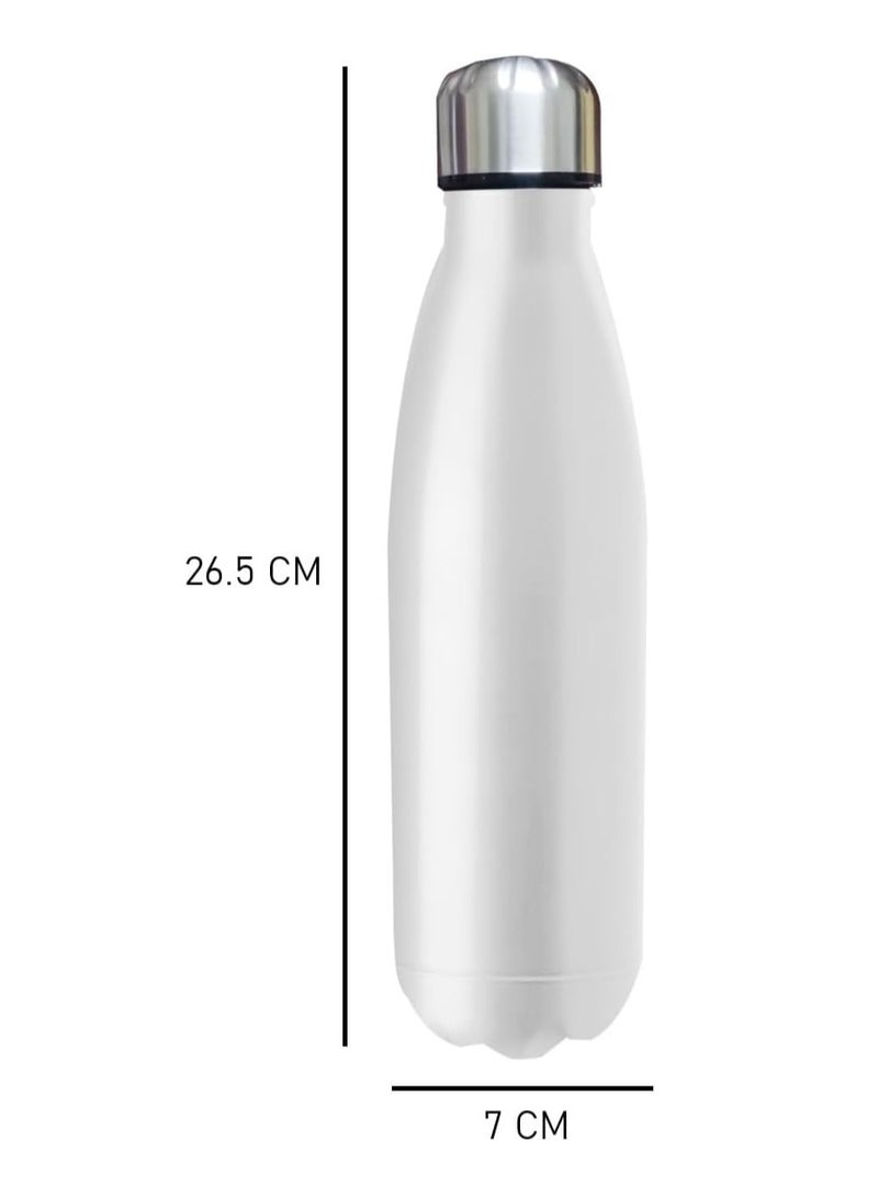 Sport Bottle Stainless Steel Double Wall Insulated Vacuum Flask for Hot & Cold Drinks - Leak-proof Design, Eco-friendly Choice - Ideal for Gym, Hiking, and Everyday Use  - Image 5